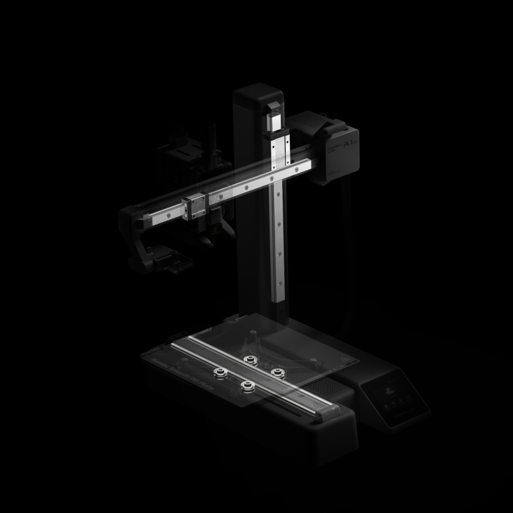 Tichý provoz Bambu Lab A1 Mini 49 dB