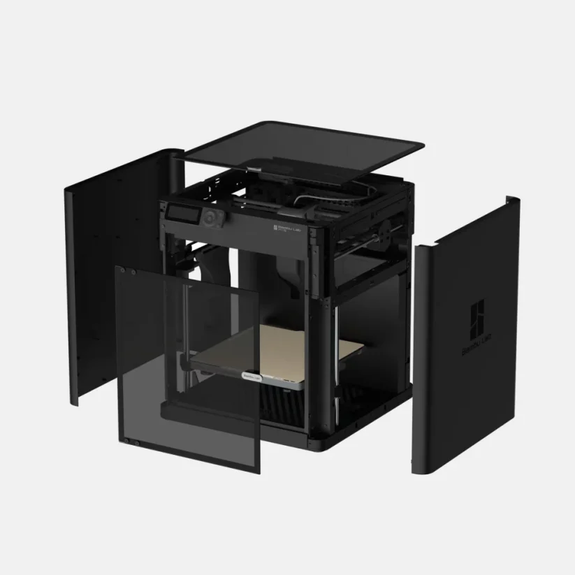 Rychlý CoreXY pohyb P1S až 500 mm za sekundu