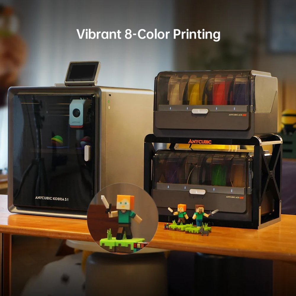 Automatické vyrovnání podložky Anycubic Kobra S1