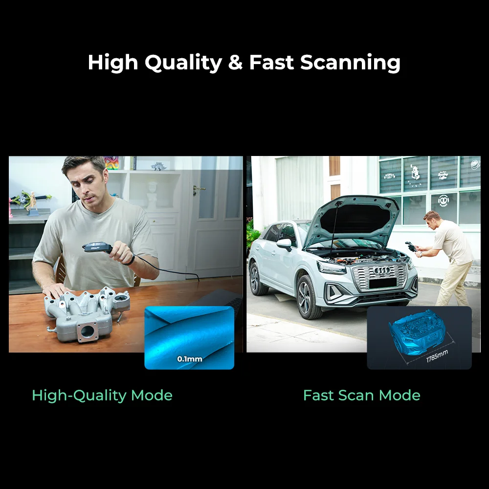 Skenovanie smartfónom Creality CR-Scan Ferret Pro